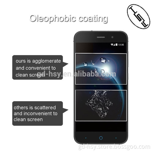 HUYSHE 2016 hot selling for ZTE Blade V6 scratch resistant tempered glass screen 9h hardnes protector for ZTE Blade V6